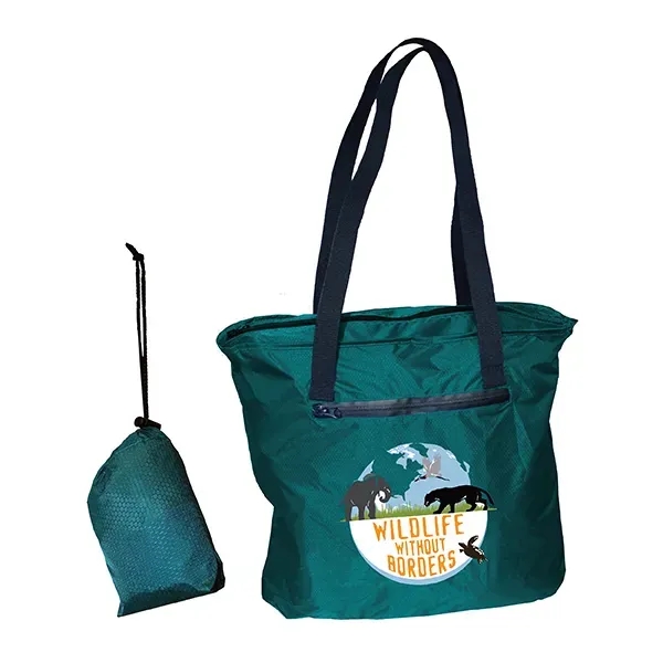 Otaria™ Packable Tote Bag, Full Color Digital - Image 6