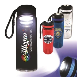 25 oz. Tritan™ Bottle with Flashlight Cap, Full Color Digi
