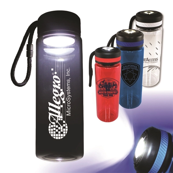 25 oz. Tritan™ Bottle with Flashlight Cap - Image 1
