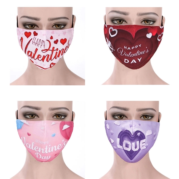 Valentine's Day Cotton Mask - Image 3
