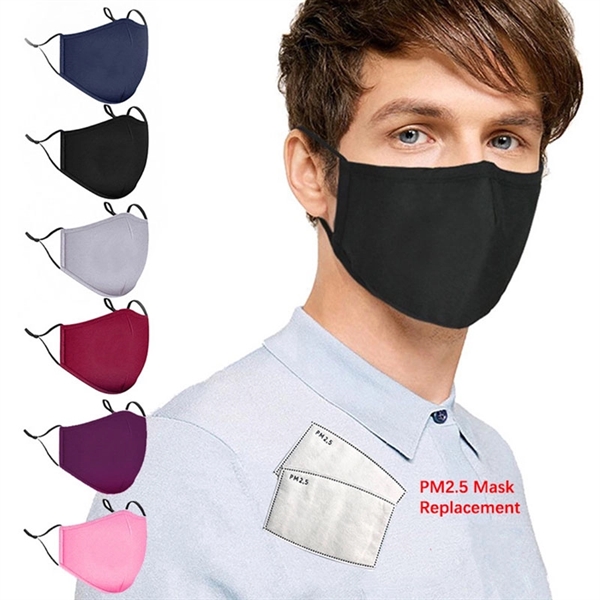 Adult 3 layers Mask With Replaceable 2.5pm Filter Pouch - Image 1