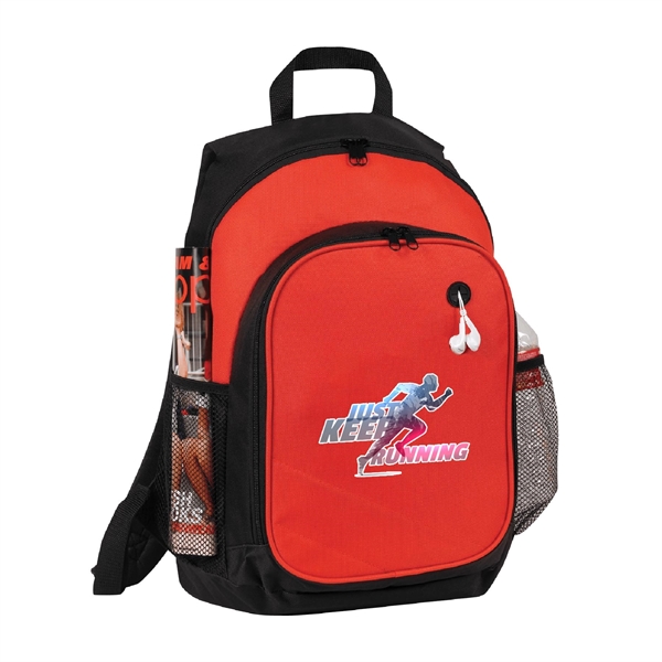 600D Poly Backpack - Image 1