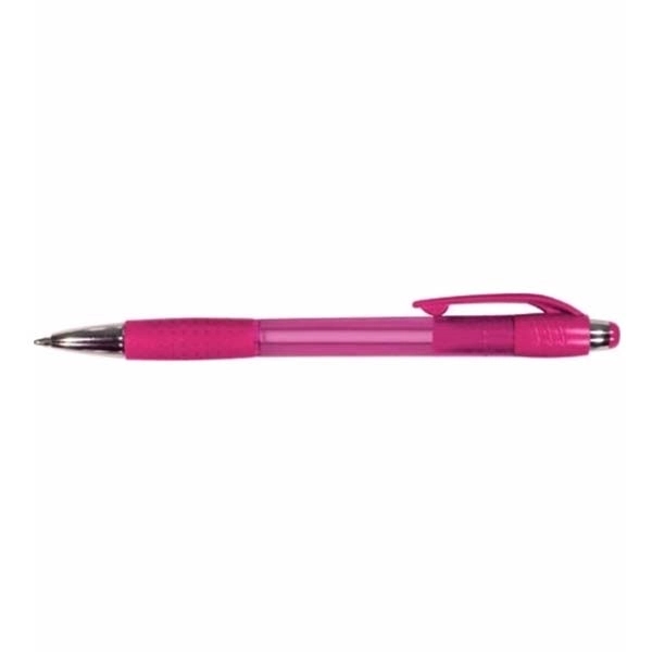 Mardi Gras Grip Pen, Blue Ink - Image 5