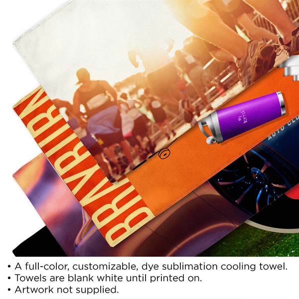 Very Kool Cooling Towel - Sublimation - Image 2