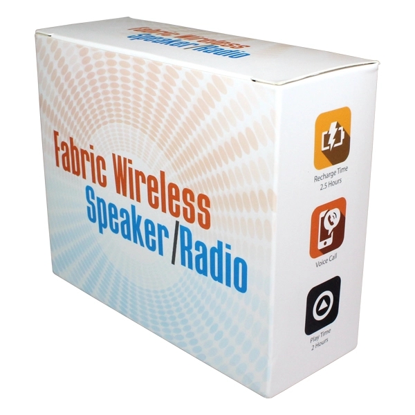 Fabric Wireless Speaker/Radio - Image 5