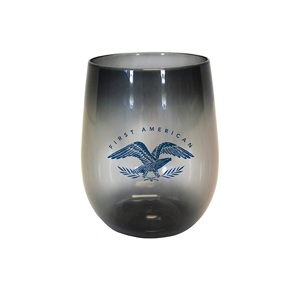 12 oz. Plastic Stemless Wine Glass - Image 8