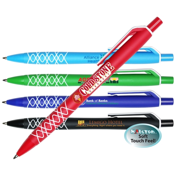Halcyon® Design Click Pen, Full Color Digital - Image 1