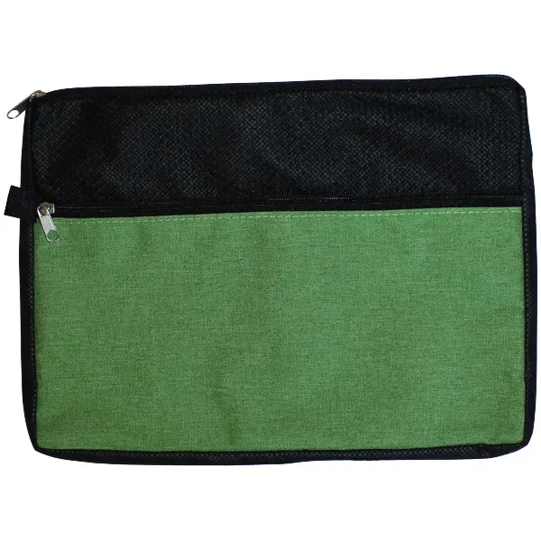 Blank, Double Zipper Accessory Bag - Image 3