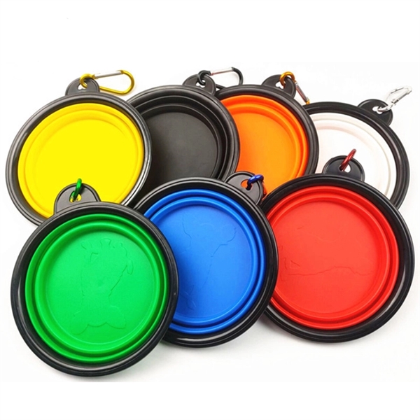 Collapsible Silicone Pet Bowl - Image 1