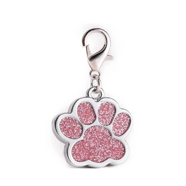 Zinc Alloy Dog Tag Keychain Pet ID Tags - Image 5