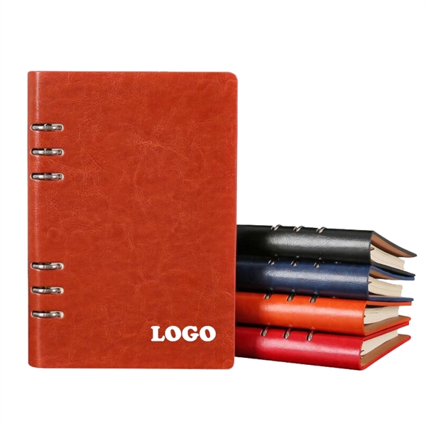 PU Leather loose-leaf Notebook(A5) - Image 1