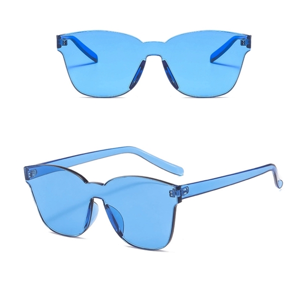 PC Adult Rimless Sunglasses - Image 7