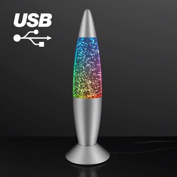 Groovy Glitter Lamp USB Mood Light - Image 2