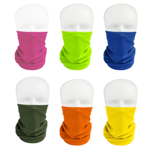 Neck Gaiter Face Mask w/ PM2.5 Filter Pocket     - Image 4