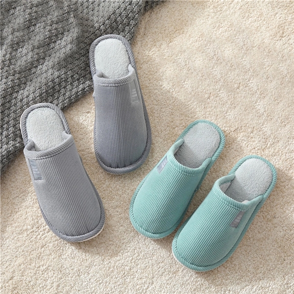 Cotton Non Slip Slippers PVC Sole Sleeppers shoes - Image 1