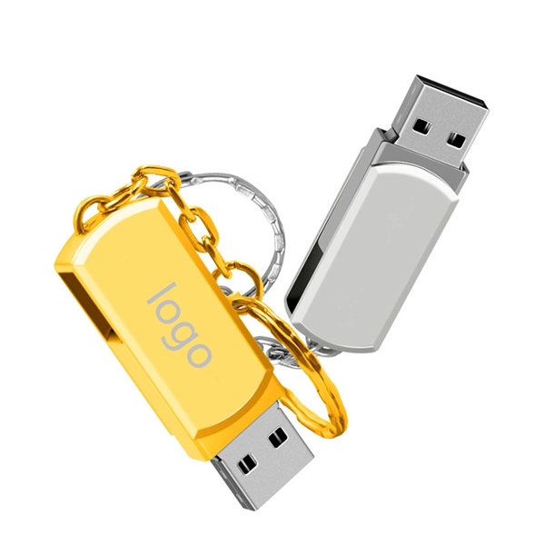 16 GB Swivel USB 2.0 Flash Drive - Image 1