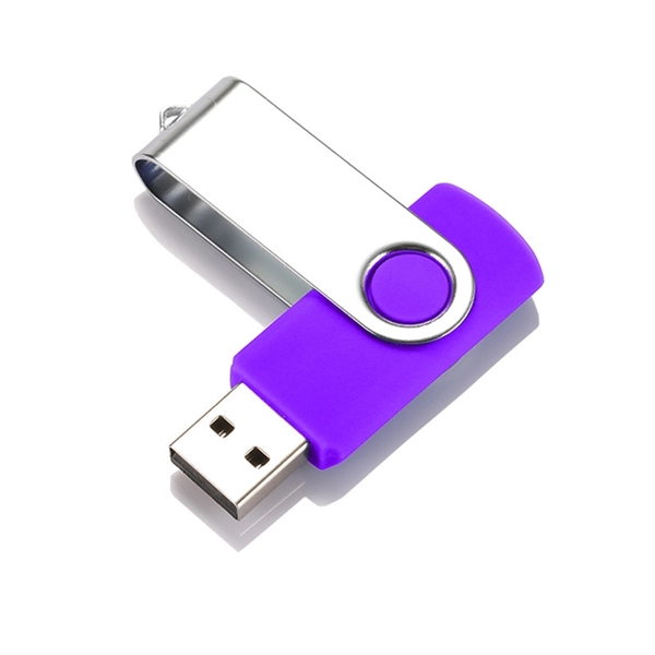 4 GB Swivel USB 2.0 Flash Drive - Image 2