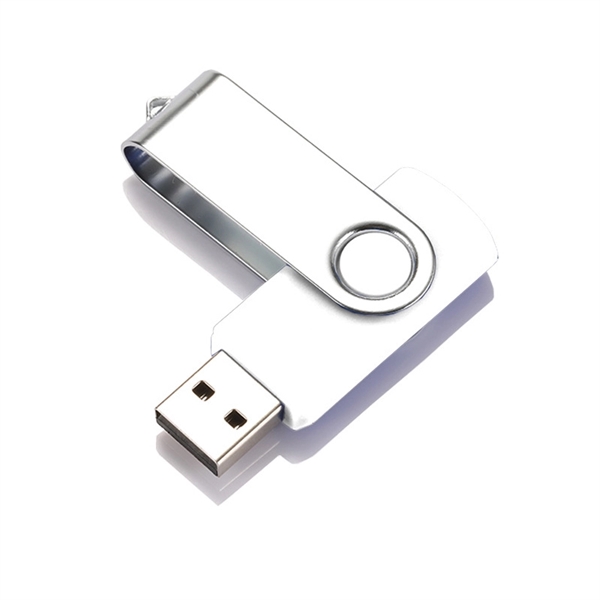 4 GB Swivel USB 2.0 Flash Drive - Image 3