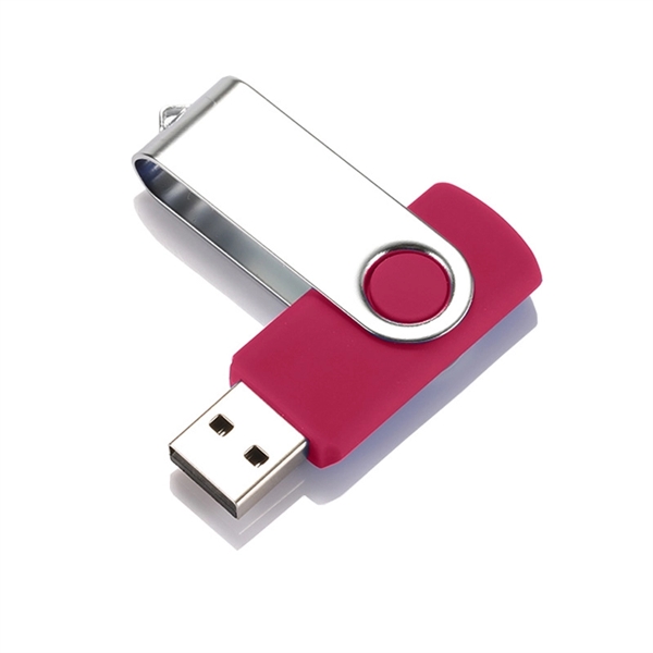 4 GB Swivel USB 2.0 Flash Drive - Image 5