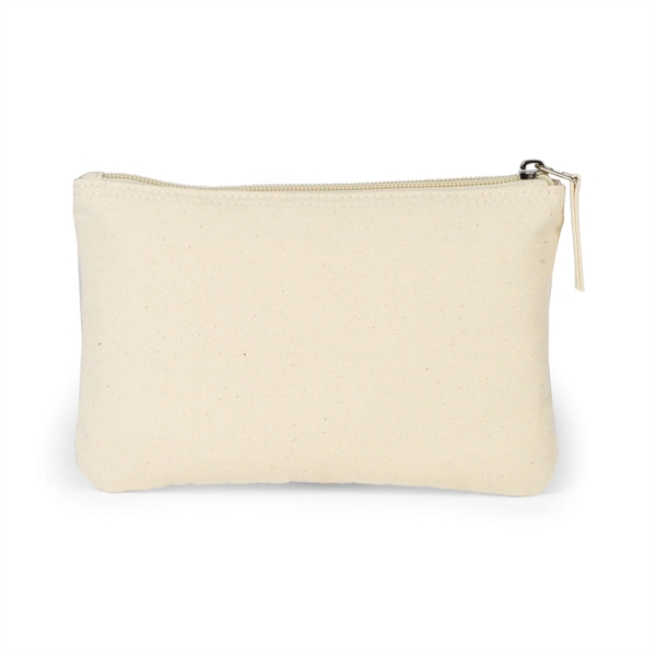 Avery Cotton Zippered Pouch - Image 100