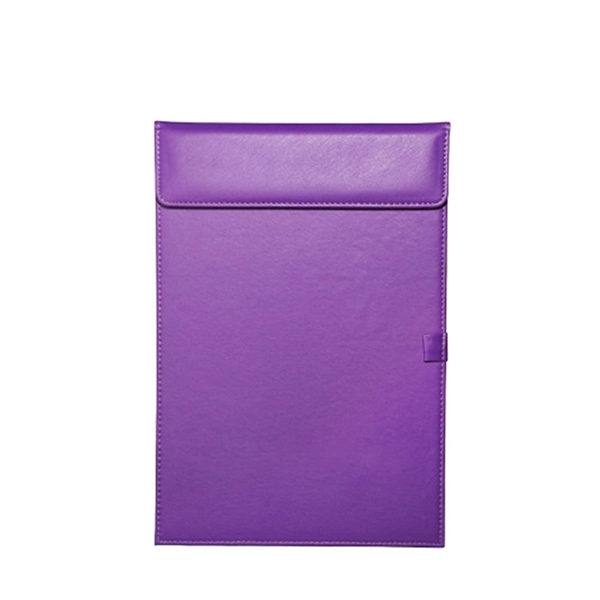 A4 PU Leather Office Clipboard - Image 4