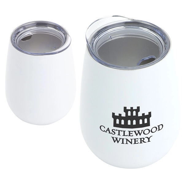 Cabernet 10 oz Vacuum Insulated Stainless Steel Wine Goblet - Image 6