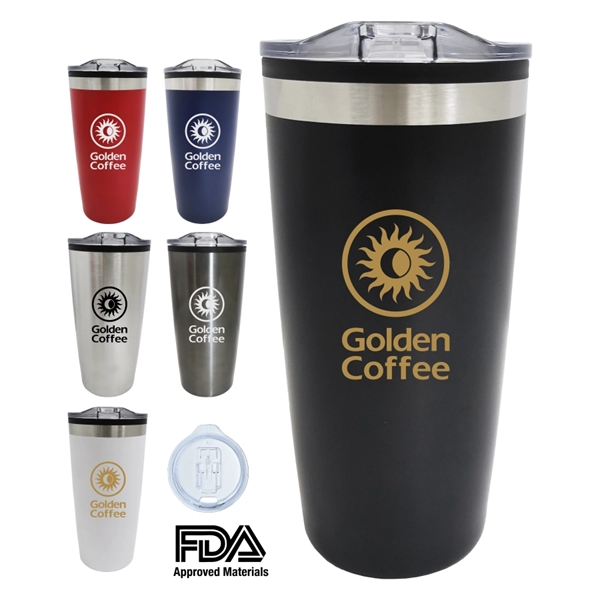20oz Double Wall Stainless Steel Tumbler Insulated Mug