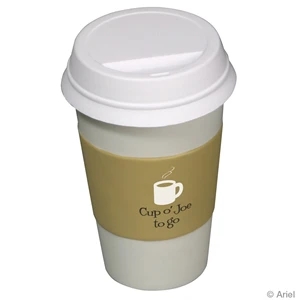 To Go Coffee Cup Stress Reliever