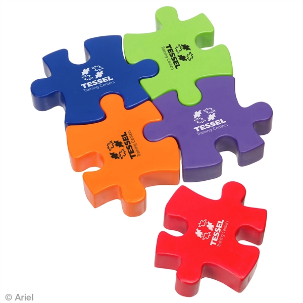 Connecting Puzzle Piece Stress Reliever - Image 1