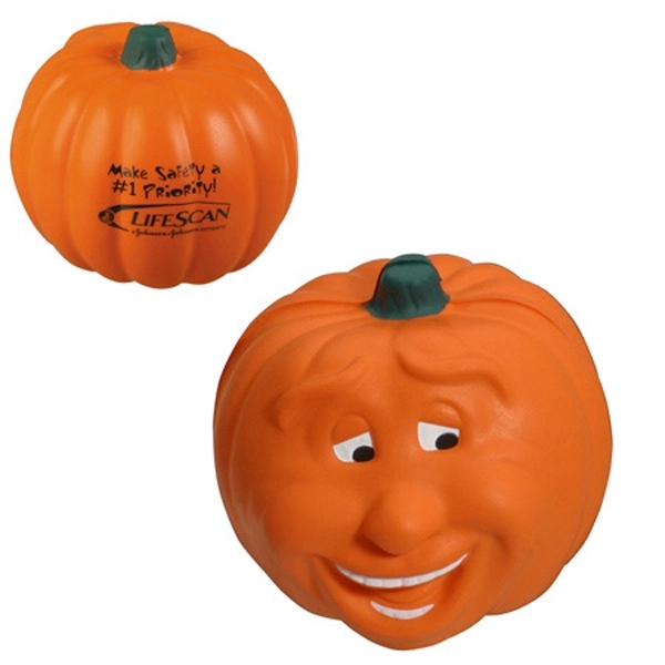 Smiling Pumpkin Stress Reliever - Image 2