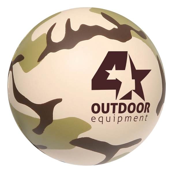 Camouflage Stress Ball - Image 3