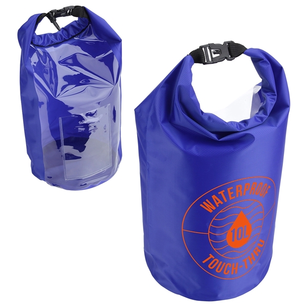 10-Liter Waterproof Gear Bag With Touch-Thru Pouch - Image 3
