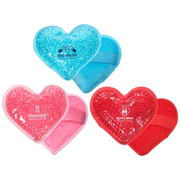 Plush Heart Hot/Cold Pack - Image 1