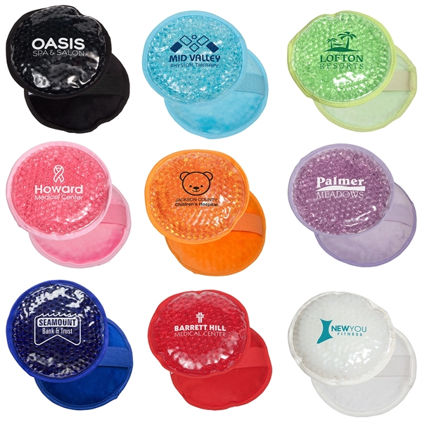 Plush Round Hot/Cold Pack - Image 1