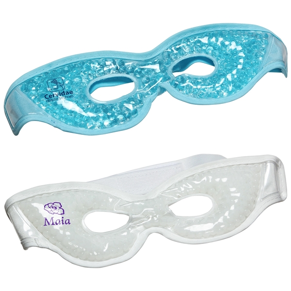 Premium Plush Eye Mask Aqua Pearls™ Hot/Cold Pack - Image 1