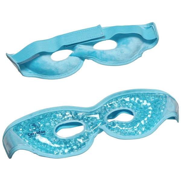 Premium Plush Eye Mask Aqua Pearls™ Hot/Cold Pack - Image 2
