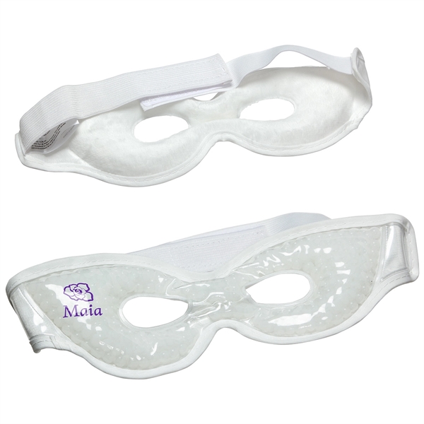 Premium Plush Eye Mask Aqua Pearls™ Hot/Cold Pack - Image 3