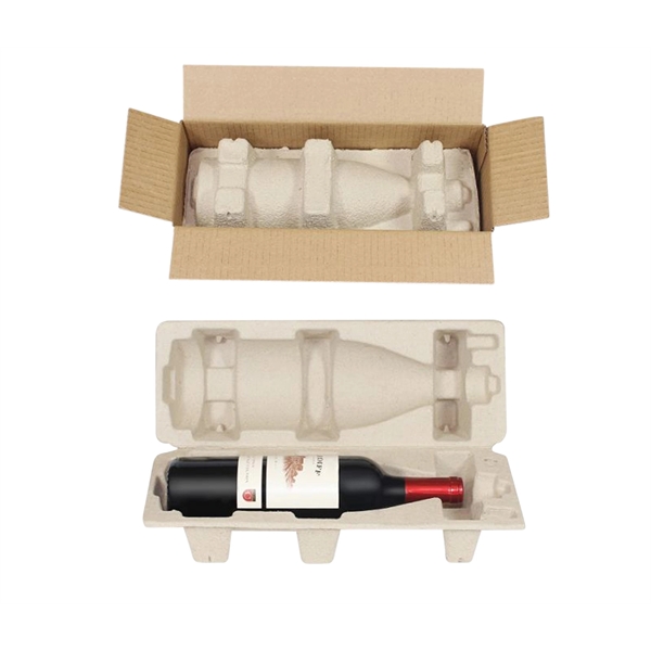 1-Bottle Pulp Wine Shipper - Image 1