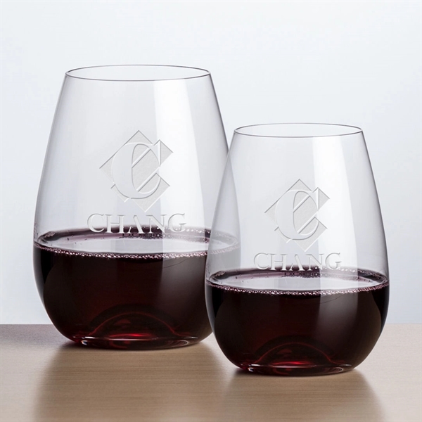 Edderton Stemless Wine - Deep Etch - Image 1