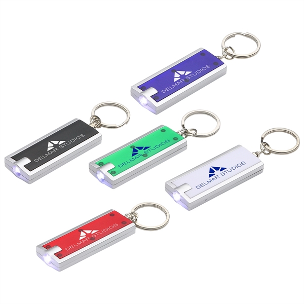 Simple Touch LED Key Chain - Image 1