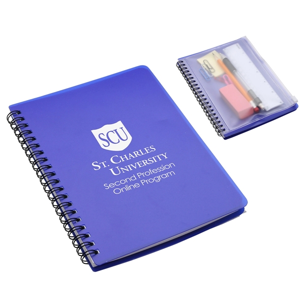 Hardcover Notebook with Pouch - Image 3