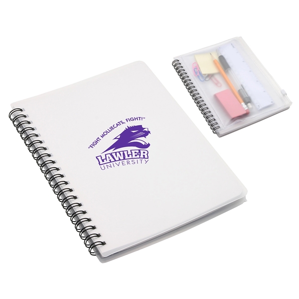 Hardcover Notebook with Pouch - Image 4