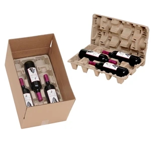 6-Bottle Pulp Wine Shipper