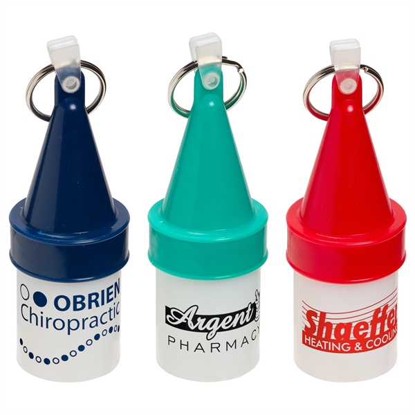 Floating Buoy Waterproof Container with Key Ring - Image 1