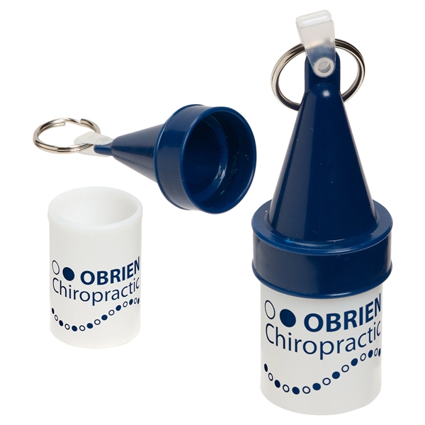Floating Buoy Waterproof Container with Key Ring - Image 2