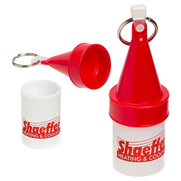Floating Buoy Waterproof Container with Key Ring - Image 4