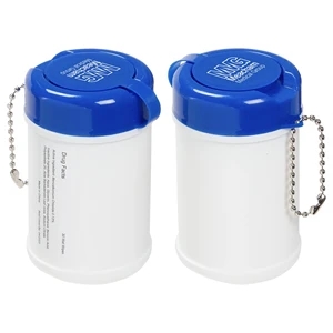 Travel Well Sanitizer Wipes Key Chain 30 wipes