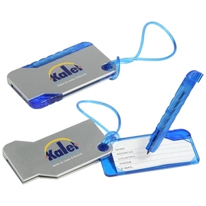 Hideaway Luggage Tag And Pen