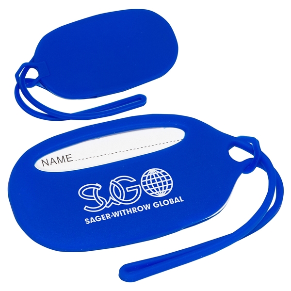 Durable Silicone Luggage Tag - Image 2