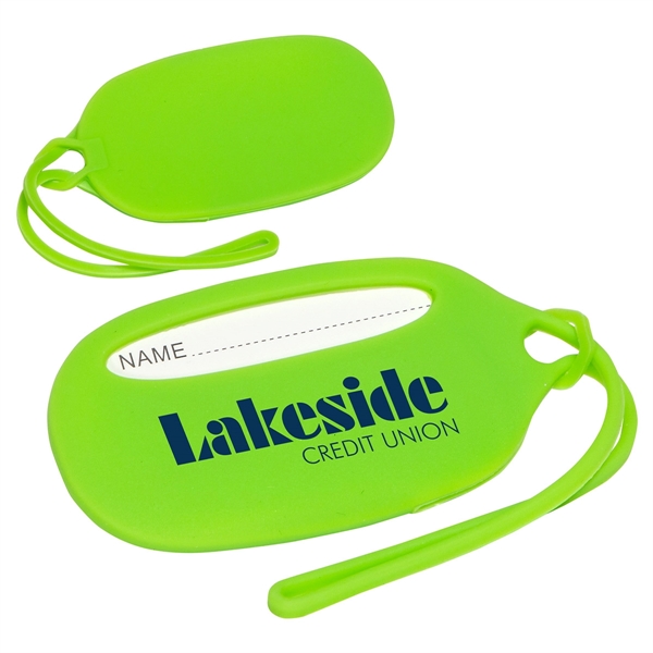 Durable Silicone Luggage Tag - Image 3